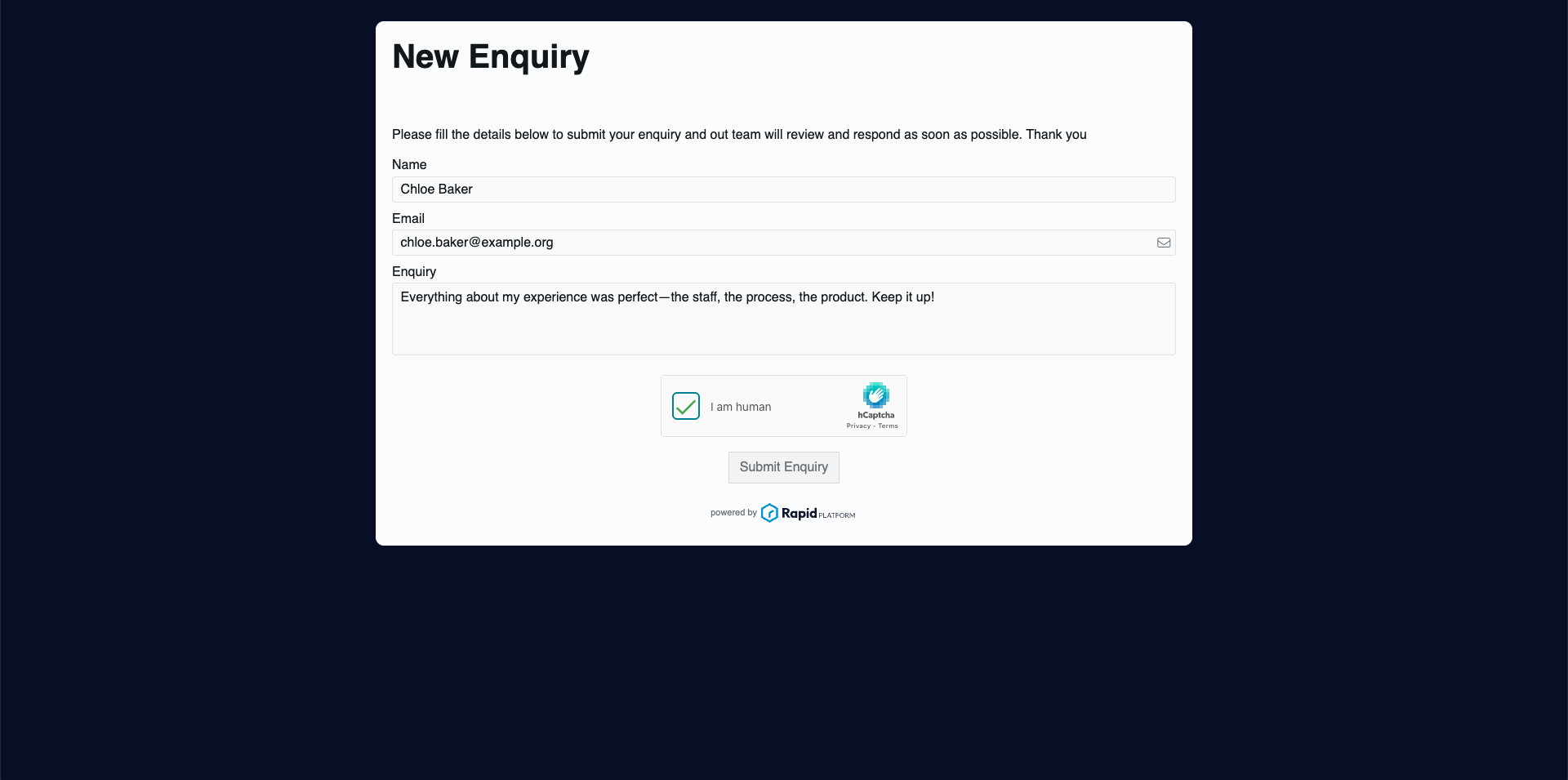 Public form