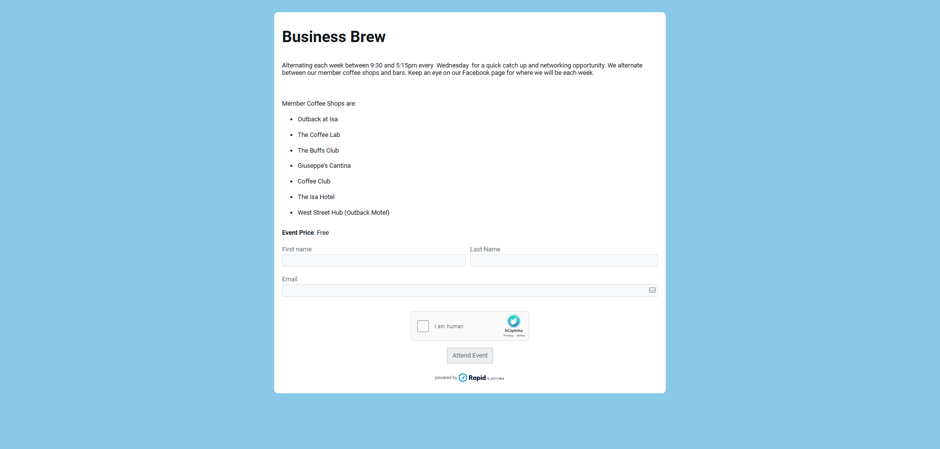 Product screenshot