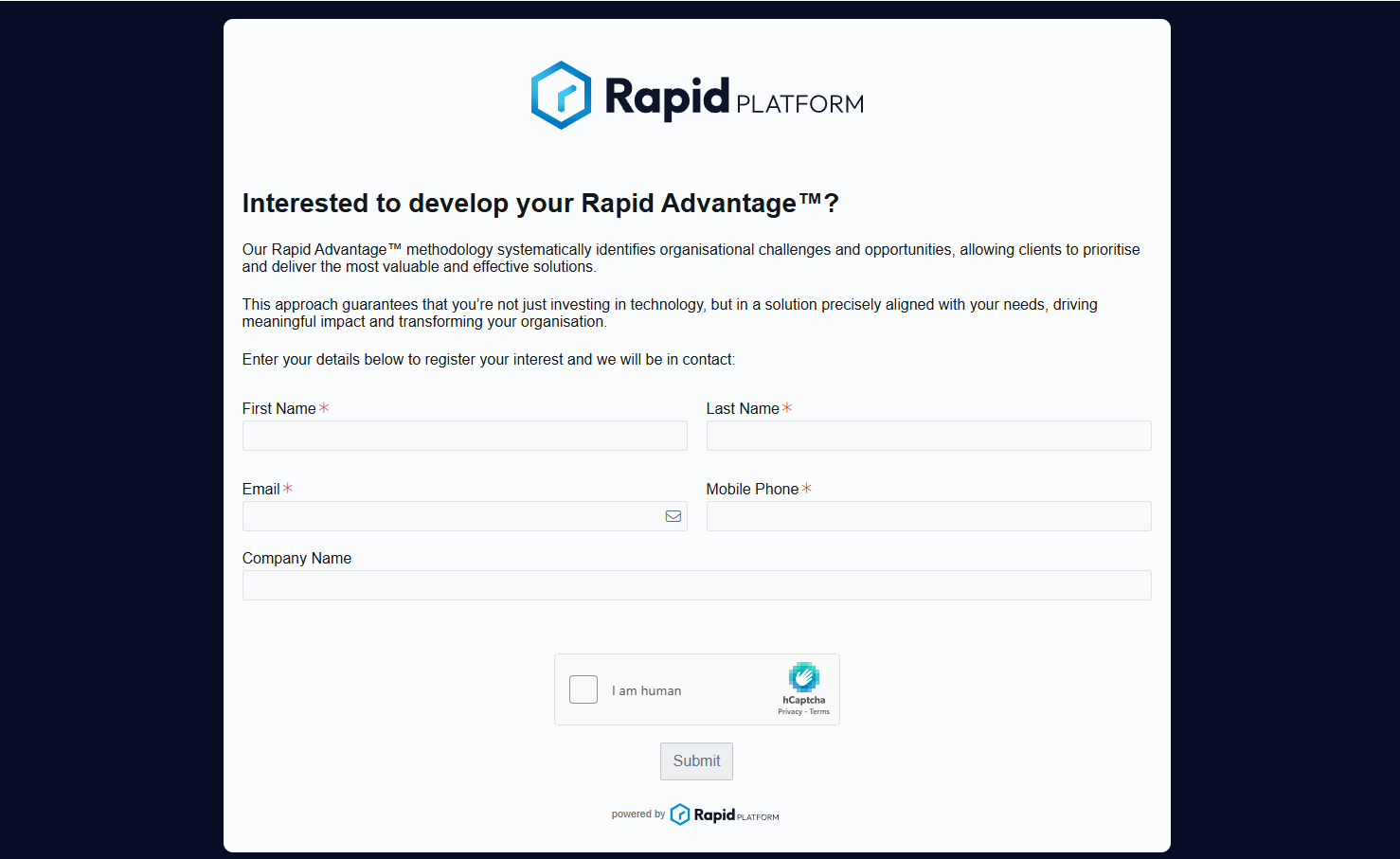 Product screenshot