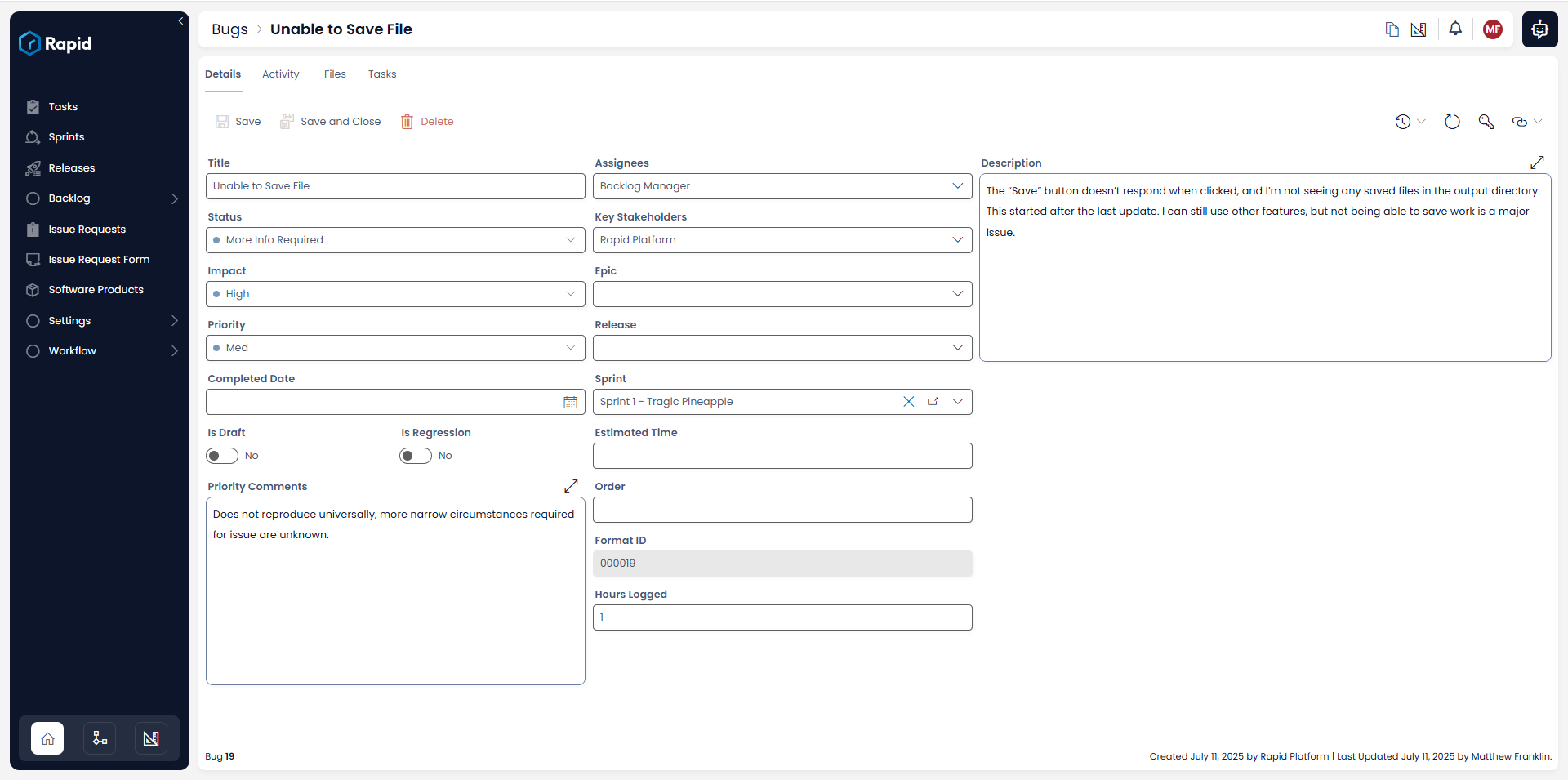 Task portal